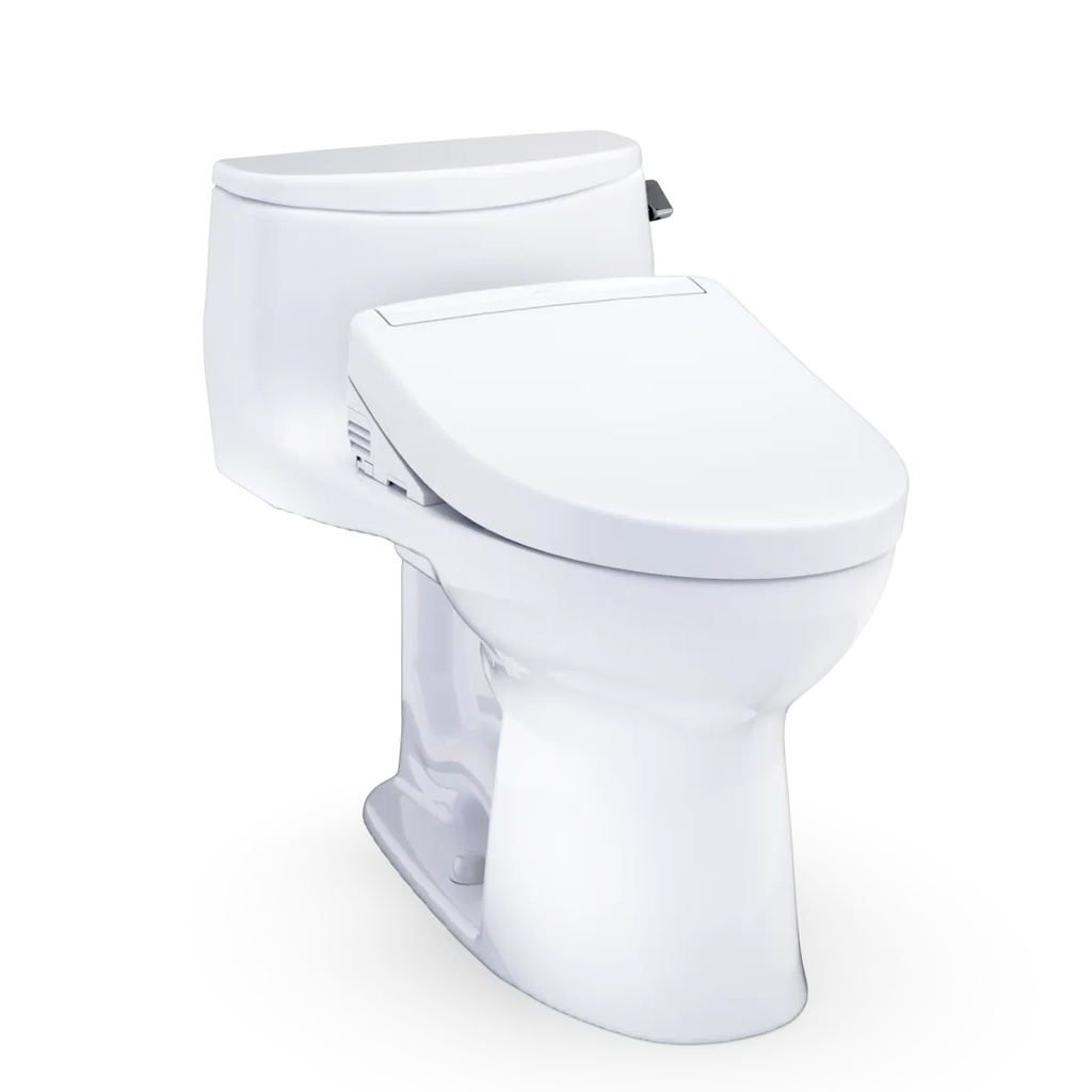 TOTO MW6183446CEFG#01 Ultramax Washlet+ Low Profile One Piece Toilet Cotton