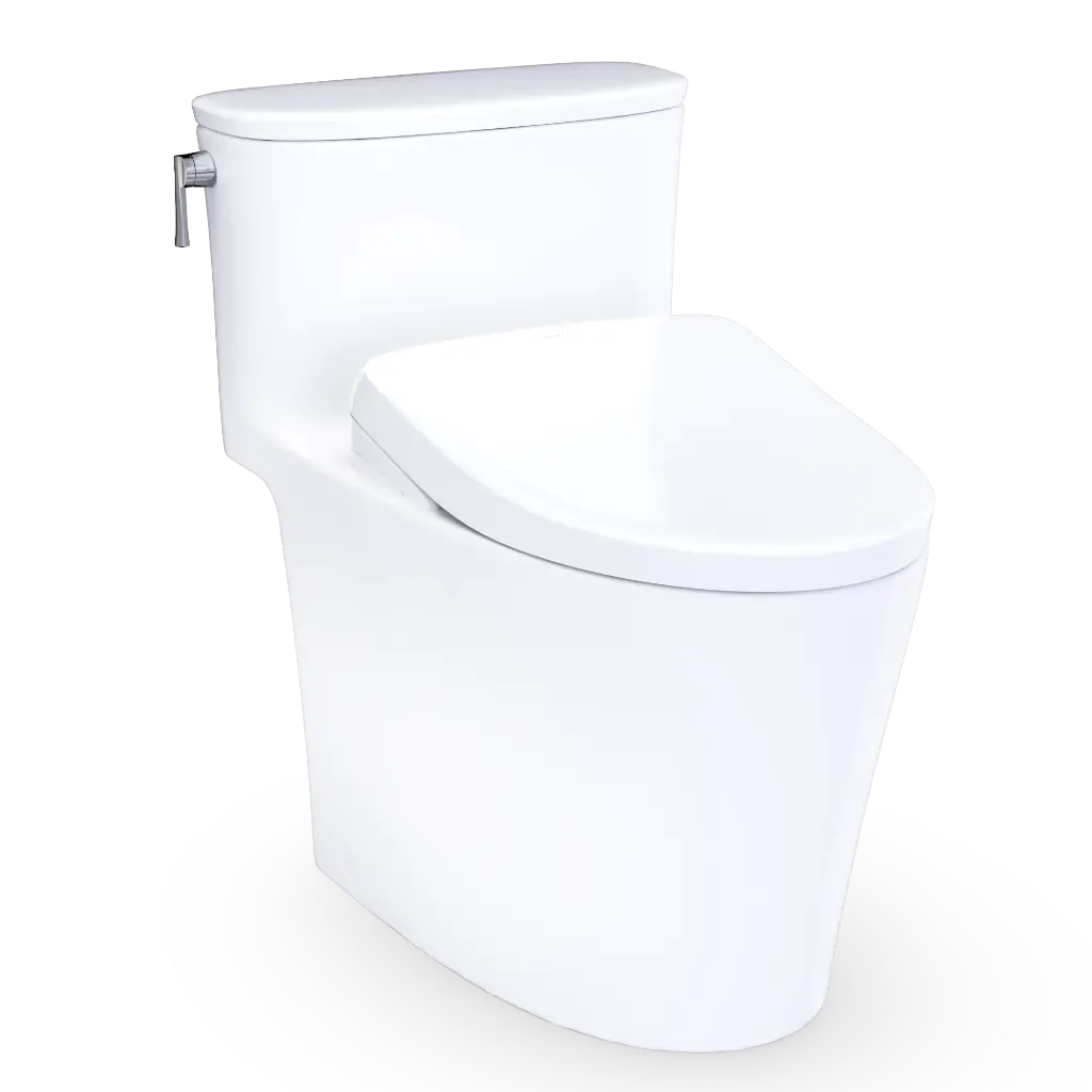 TOTO MW6864736CUFG#01 Aurora 1G Washlet+ One Piece Toilet Cotton