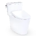TOTO MW6864736CUFGA#01 Aurora 1G Washlet+ One Piece Toilet Cotton