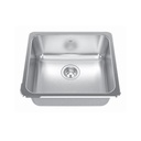 Kindred QSA1820/8 18 x 20 Single Bowl Laundry Sink