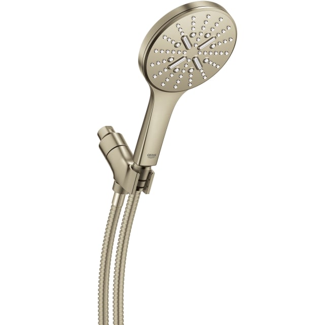 Grohe 26604EN0 Rainshower Smartactive Hand Shower Set Brushed Nickel