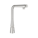 Grohe 31559DC2 Ladylux L2 Smartcontrol Pull Out Dual Spray Kitchen Faucet SuperSteel