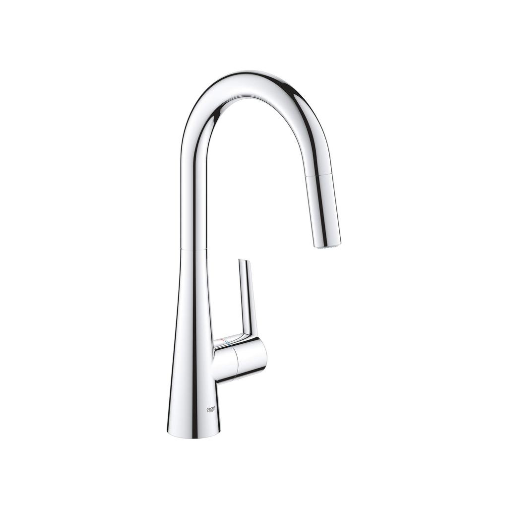 Grohe 32226003 Ladylux L2 Dual Spray Pull Down Kitchen Faucet Chrome