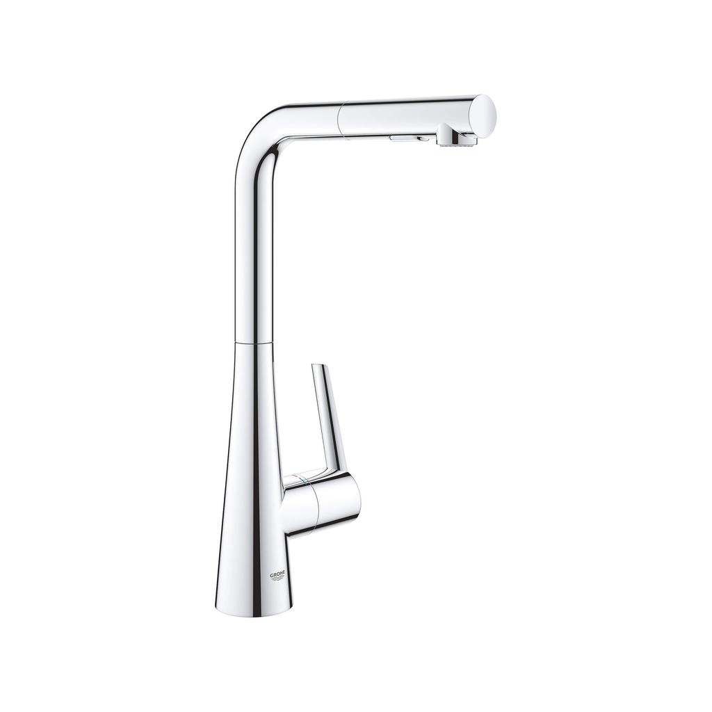 Grohe 33893002 Ladylux L2 Dual Spray Pull Out Kitchen Faucet Chrome