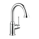 Hansgrohe 04216000 Talis C Prep Kitchen Faucet W/Pull Down 2 Spray