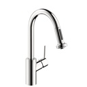 Hansgrohe 04286000 Talis S Prep Kitchen Faucet 2 Spray Pull Down Chrome