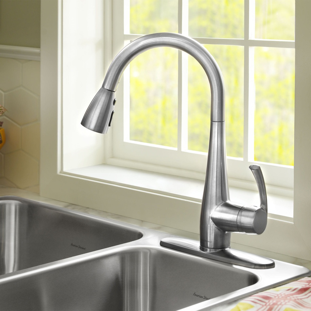 American Standard 4433300.075 Quince High-Arc Pull-Down Kitchen