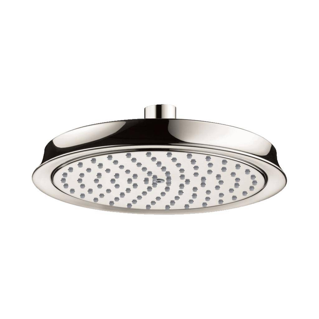 << Hansgrohe 04722820 Raindance Classic Showerhead 180 1 Jet Brushed Nickel