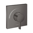 Hansgrohe 15724341 Square Pressure Balance Trim Brushed Black Chrome