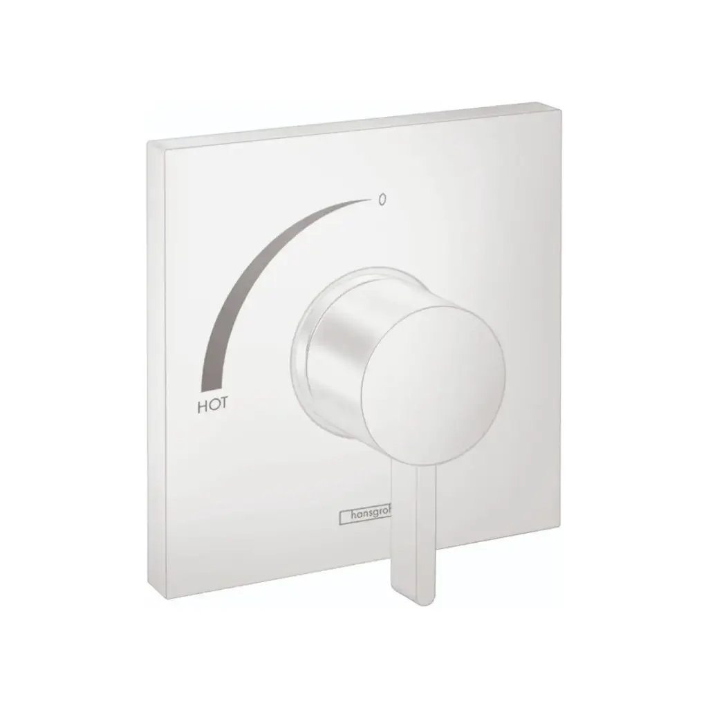 Hansgrohe 15724701 Square Pressure Balance Trim