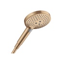 Hansgrohe 26036141 Raindance Select S Handshower 120 3-Jet PowderRain 1.75GPM Brushed Bronze