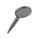 Hansgrohe 26036341 Raindance Select S Handshower 120 3-Jet PowderRain 1.75GPM Brushed Black Chrome