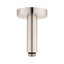 Hansgrohe 27393821 Raindance E 4 Extension Pipe Brushed Nickel