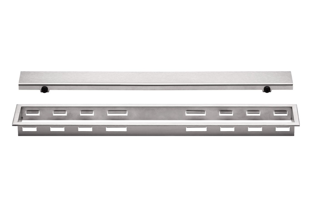 Schluter KL1AR30EB120 Kerdi-Line 1-1/8" Frame 48" Solid Grate