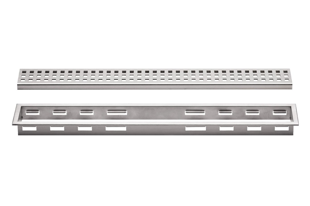 Schluter KL1B30EB50 Kerdi-Line 1-1/8" Frame 20" Perforated Grate