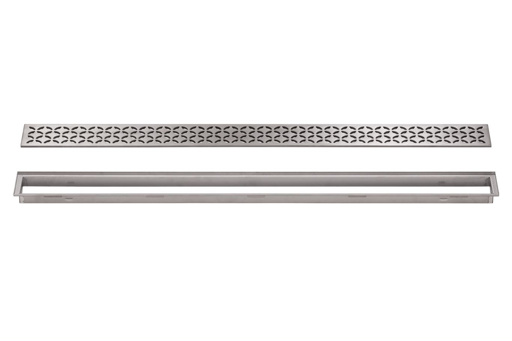 Schluter KL1IFE23EB100 Kerdi-Line 29/32" Frame 39-3/8" Floral Grate