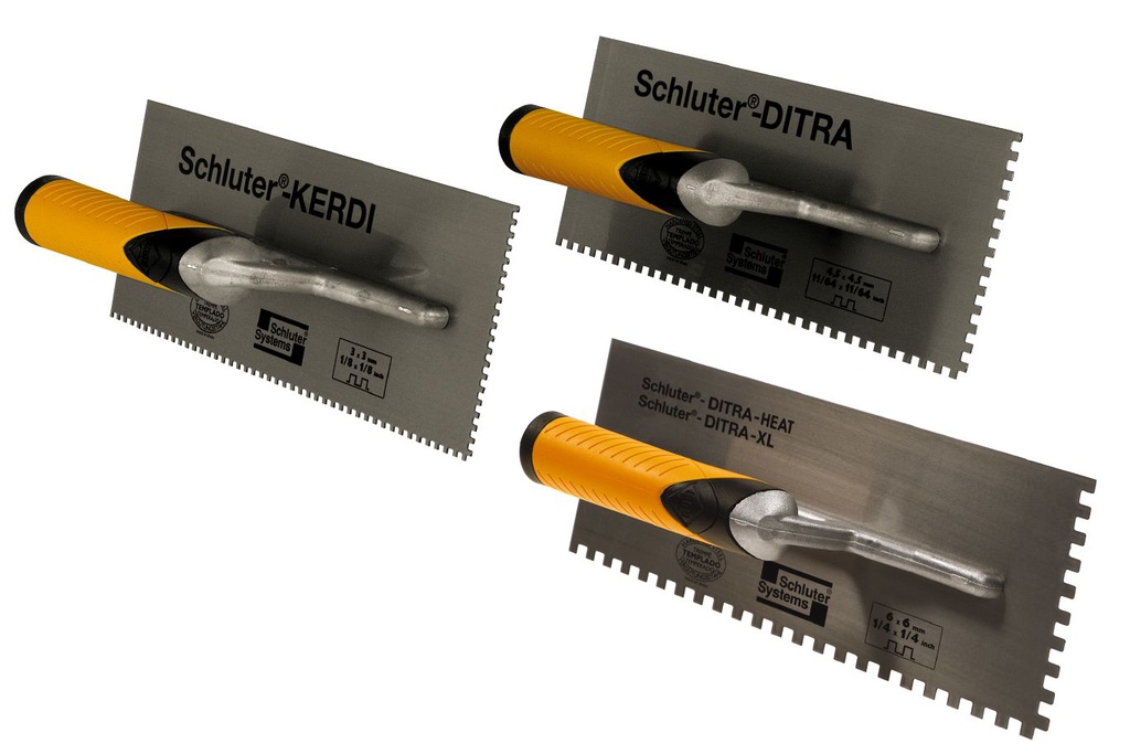 Schluter TRL-KER Kerdi Trowel 1/8" X 1/8" Square Notch