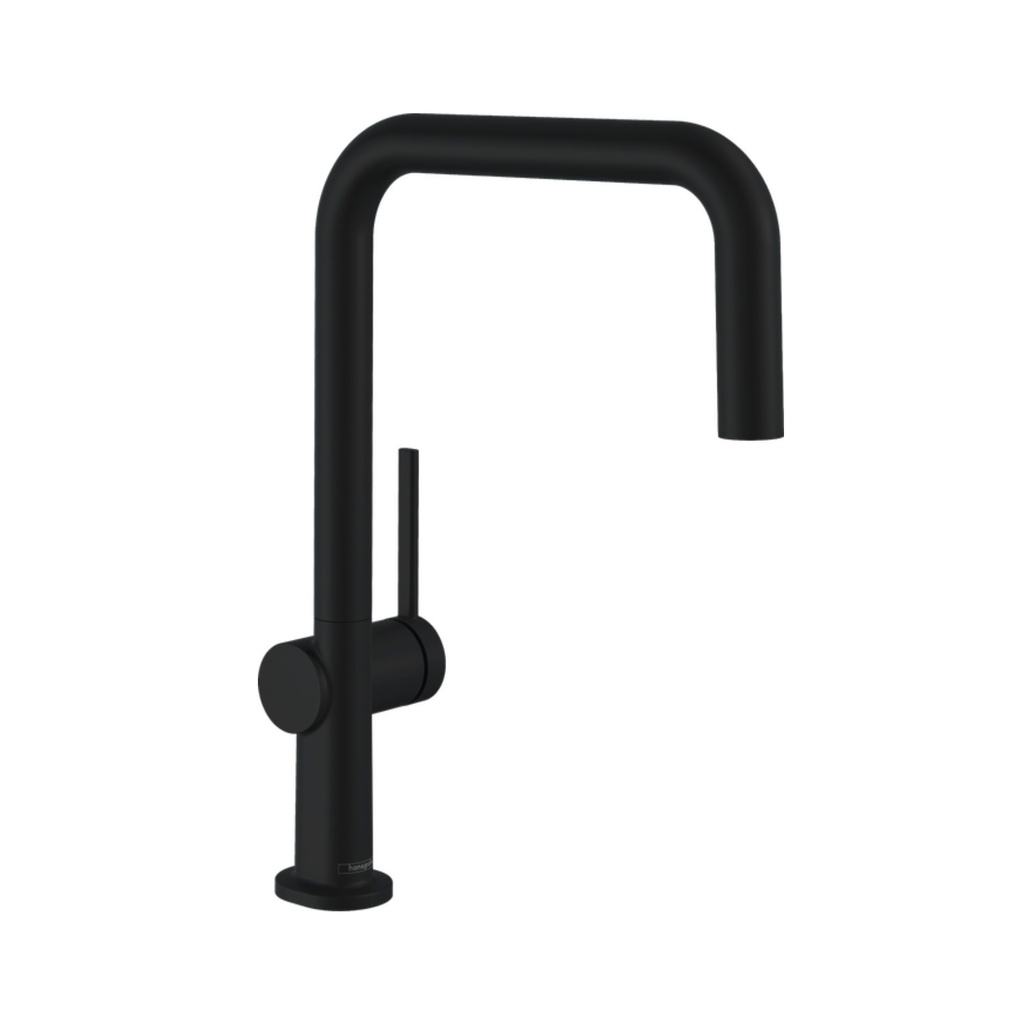 Hansgrohe 72806671 Single Handle U-Shaped Kitchen Faucet Matte Black