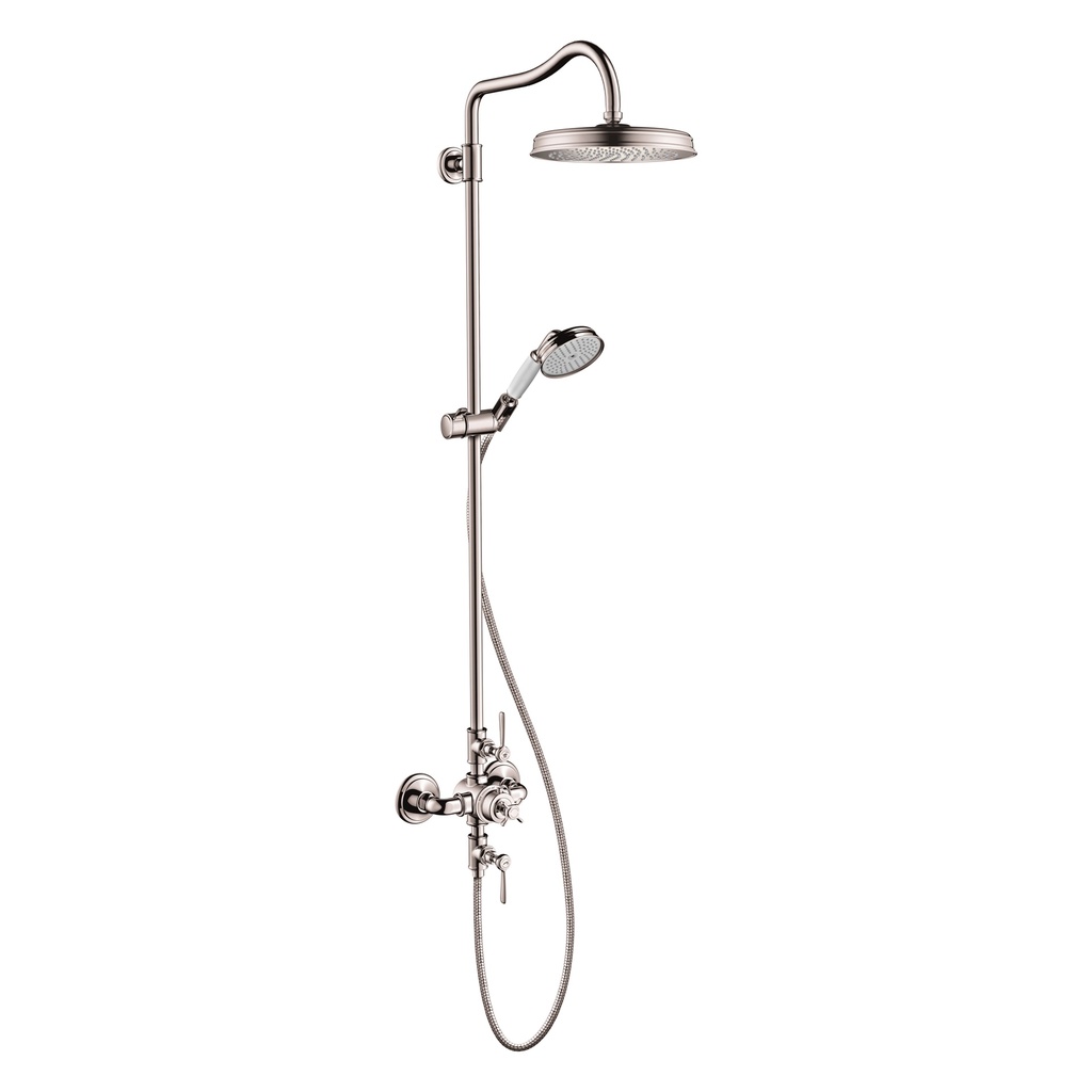 Hansgrohe 16574831 Axor Montreux Showerpipe 240 1 Jet Polished Nickel