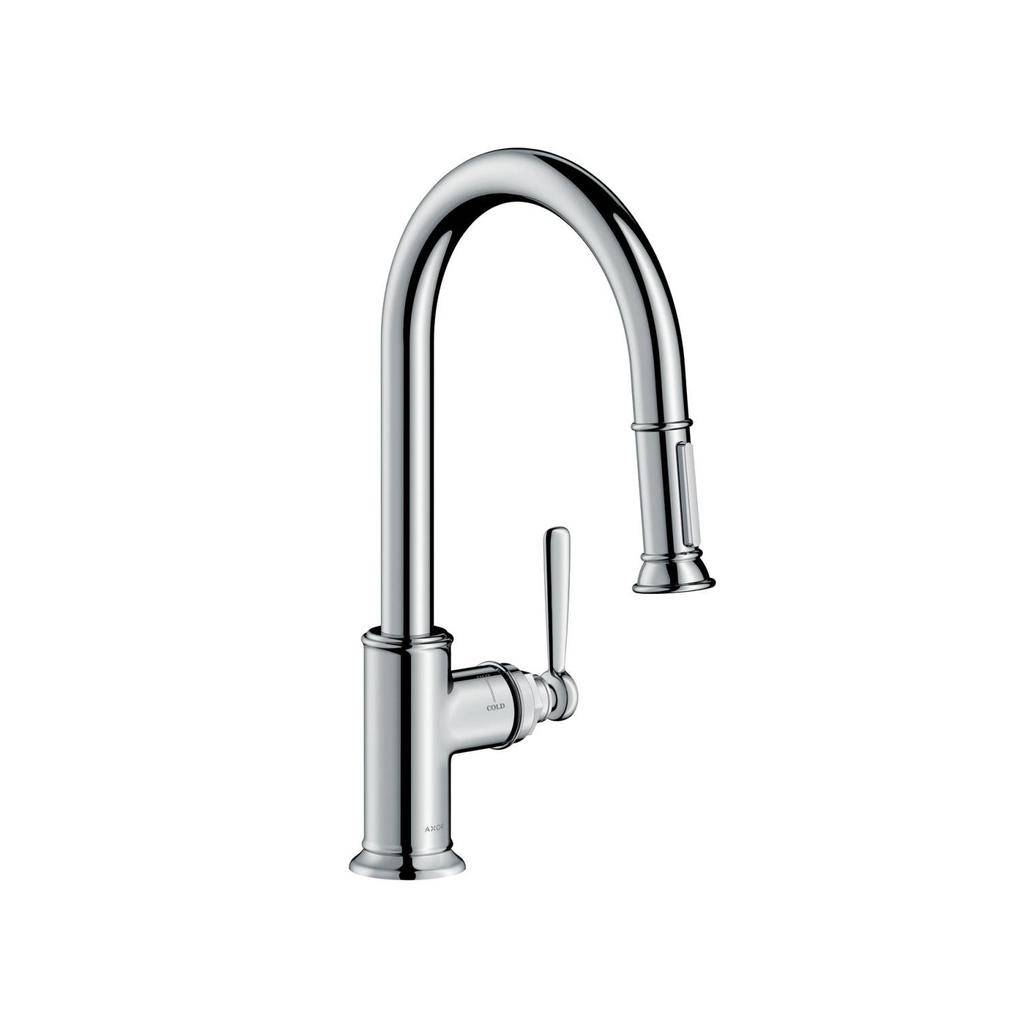 Hansgrohe 16581001 Axor Montreux Pull Down Kitchen Faucet Chrome
