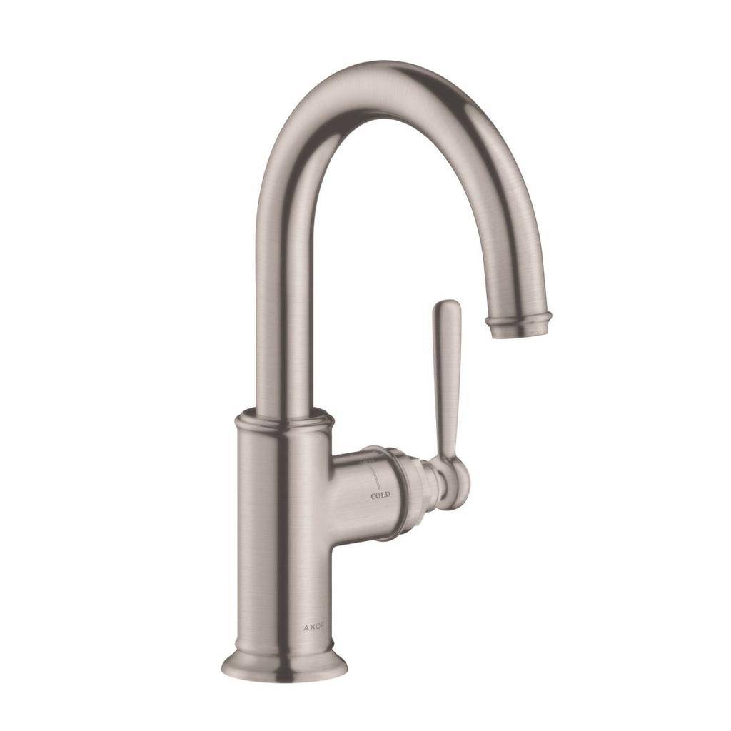 Hansgrohe 16583801 Axor Montreux Bar Faucet Steel Optic