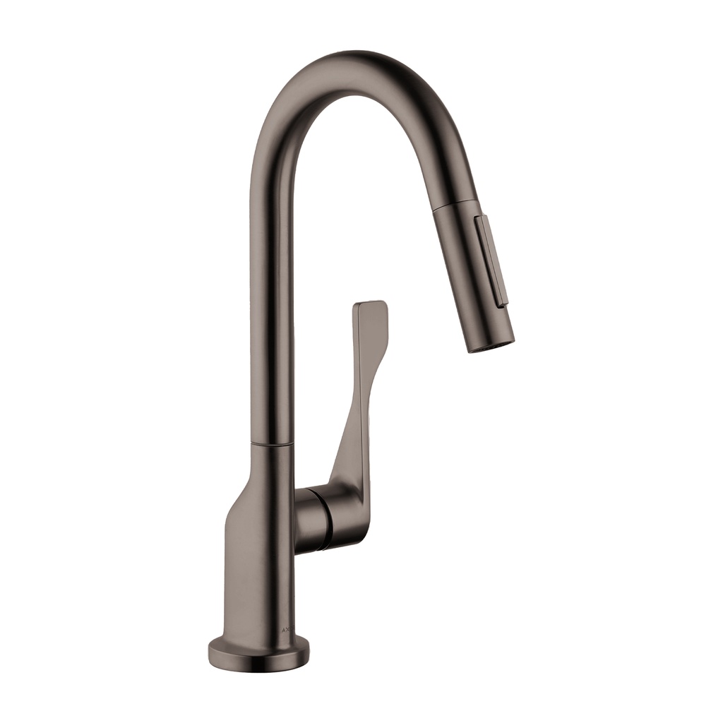 Hansgrohe 39836341 Axor Citterio Prep Kitchen Faucet Brushed Black Chrome