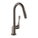 Hansgrohe 39836341 Axor Citterio Prep Kitchen Faucet Brushed Black Chrome