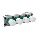 Hansgrohe 45443181 Rough, Thermostatic Trim For 3 Functions