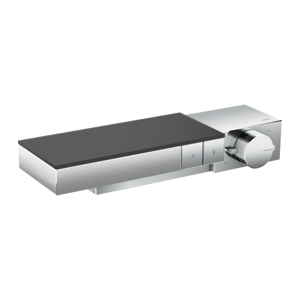Hansgrohe 46241001 Thermostatic Trim For 2 Functions, Diamond Cut