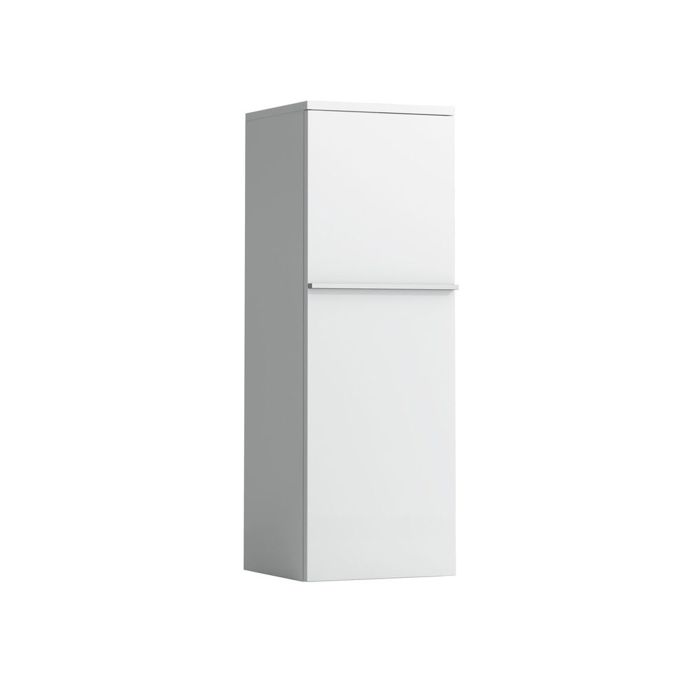 Laufen 402012 Palace Medium Cabinet Two Glass Shelves White