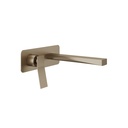 Aquabrass 19N29BN Chicane Wall Lavatory Faucet Trim Brushed Nickel
