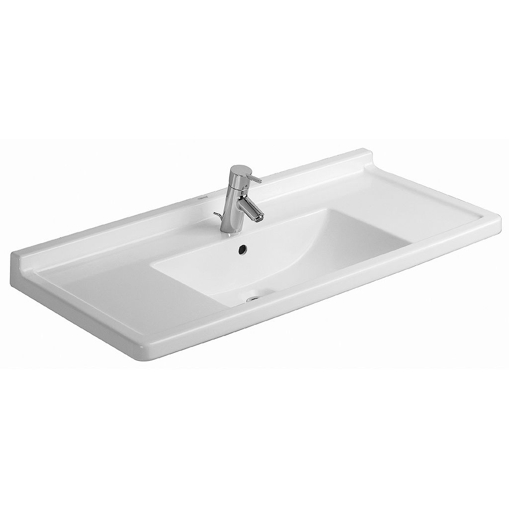 Duravit 030410 Starck 3 Furniture Washbasin 41-3/8" x 19-1/4" Single Hole