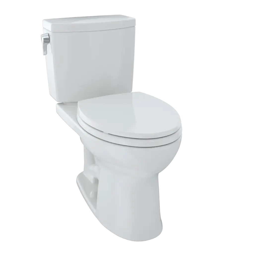 TOTO MS454124CUFG#11 Drake II 1G Two Piece Toilet Colonial White