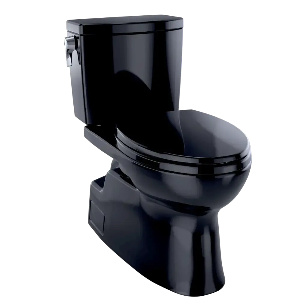 TOTO MS474124CUF#51 Vespin II 1G Two Piece Elongated Toilet Ebony