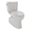 TOTO MS474124CUFG#12 Vespin II 1G Two Piece Elongated Toilet Sedona Beige