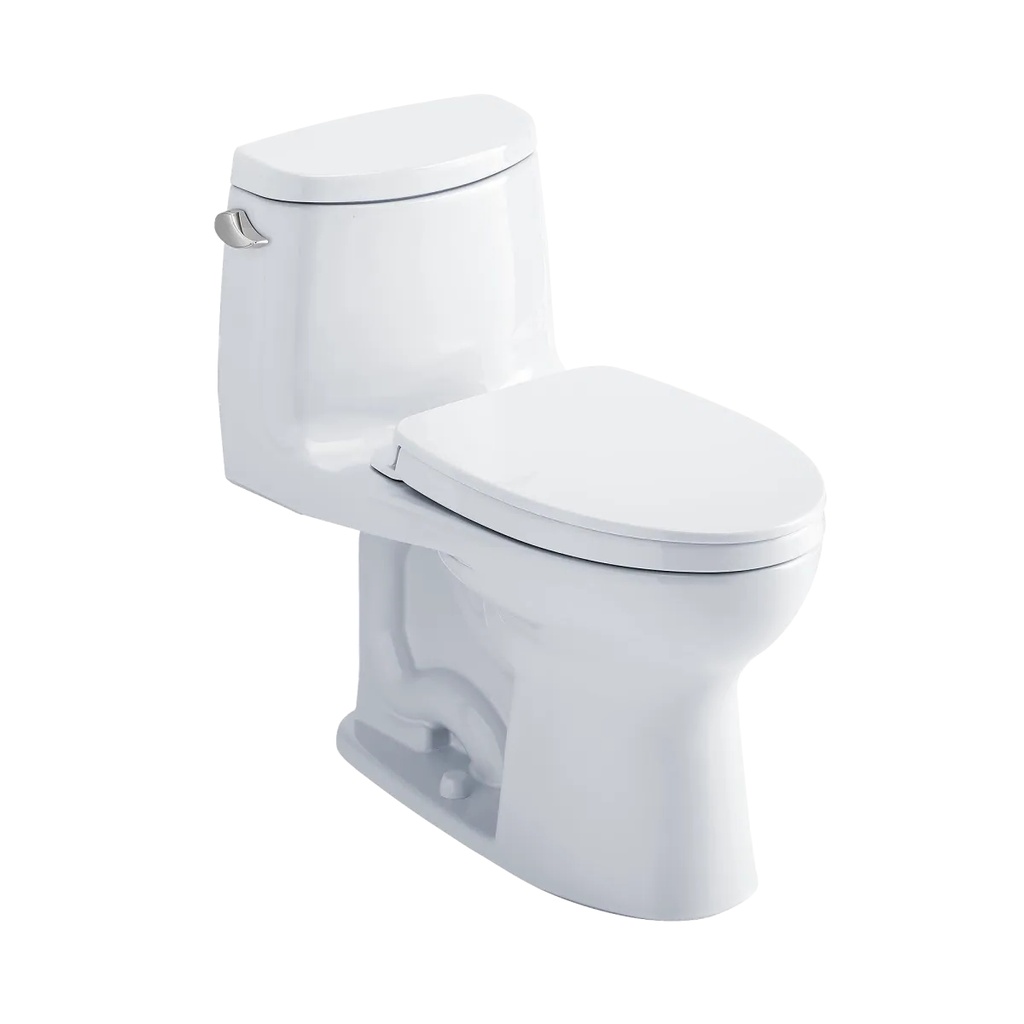 TOTO MS604124CEFRG#01 Ultramax II One Piece Elongated Toilet Right Lever Cotton