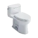 TOTO MS634124CEFG#11 Supreme II One Piece Elongated Toilet Colonial White