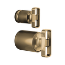Brizo HK75P06-GL Kintsu Pressure Balance Integrated Diverter Trim Handles Brilliance Luxe Gold