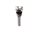 Aquabrass 629 Drains & P Traps 11/4 Square Press Pop Up Drain Polished Chrome