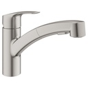 Grohe 30306DC1 Eurosmart Dual Spray Pull-Out Kitchen Faucet SuperSteel Infinity Finish