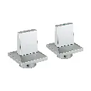 Grohe 48320000 Allure Brilliant Pair Of Handles Bl/Red Grohe Chrome