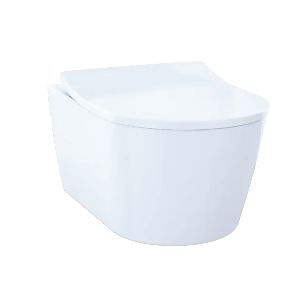 TOTO CWT427227CMFG#WH RP Compact Wall Hung Toilet With In-Wall Tank System