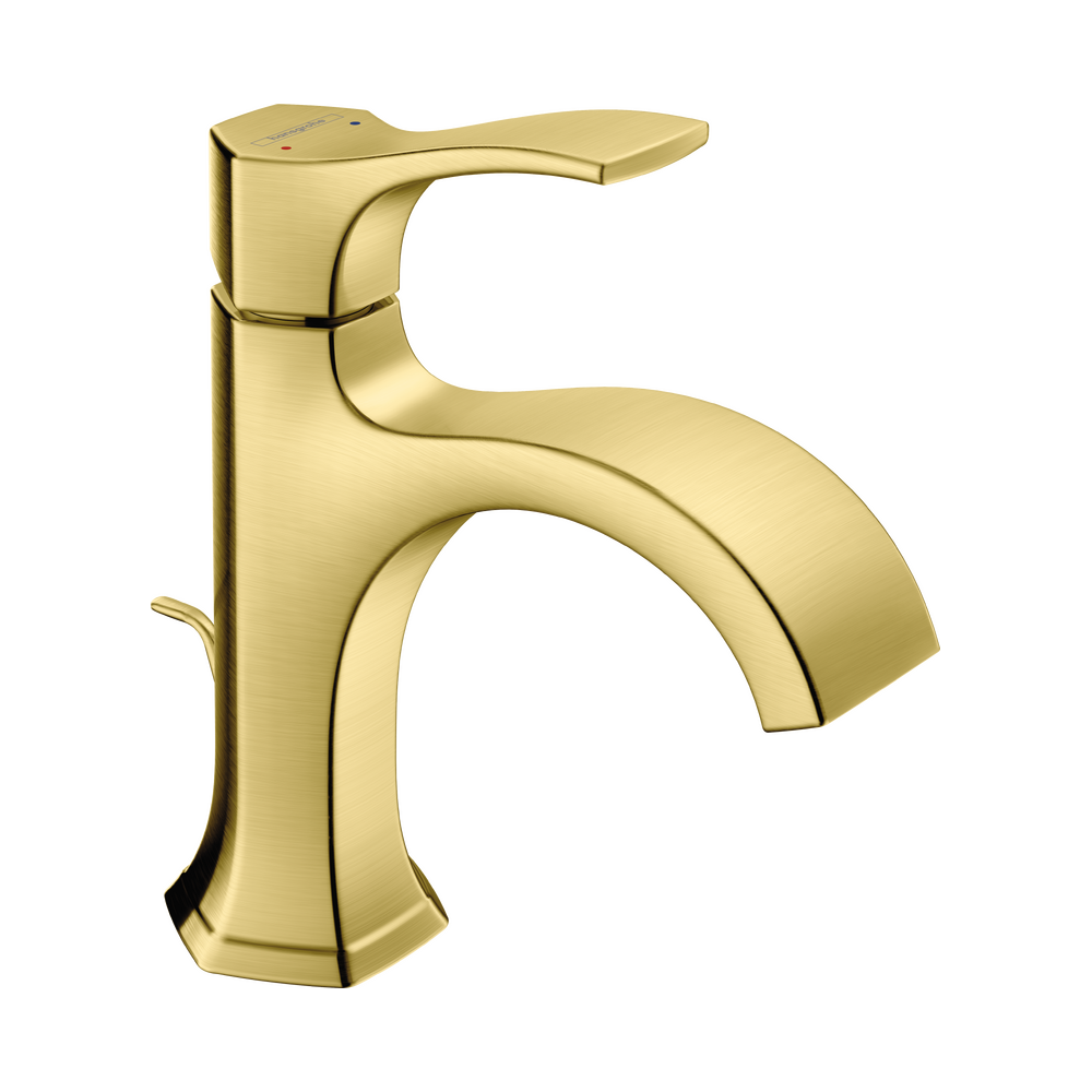 Hansgrohe 04810250 Single Hole Faucet 110 With Pop Up Drain 1.2 Gpm Brushed Gold Optic