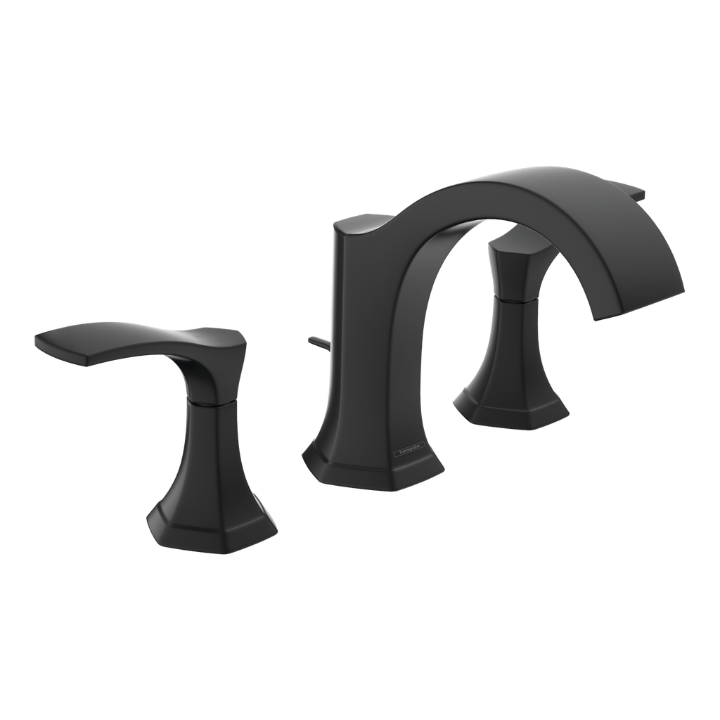 Hansgrohe 04813670 Widespread Faucet 110 With Pop Up Drain 1.2 Gpm Matte Black