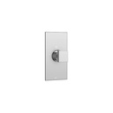 Aquabrass S3095 Square Trim Set For 12000 1/2 And 3000 3/4 Thermostatic Valves Brushed Nickel