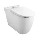 Grohe 39677000 Essence Right Height Elongated Toilet Bowl with Seat Alpine White