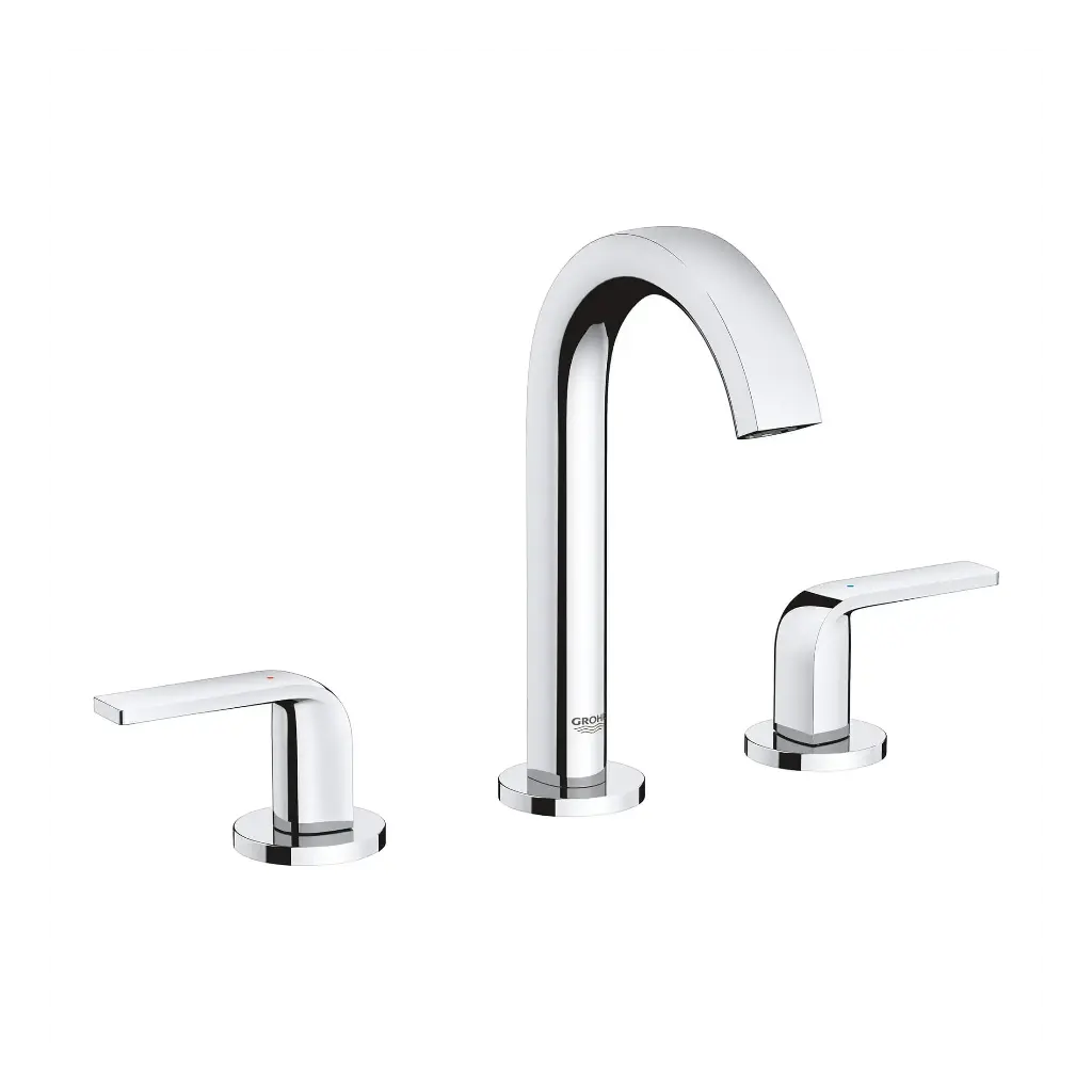 Grohe 20597000 Defined Widespread 2-Handle M-Size Bathroom Faucet Chrome