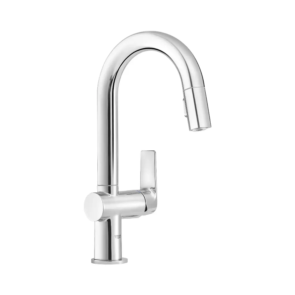 Grohe 30378000 Defined Dual Spray Pull-Down Bar Faucet Chrome
