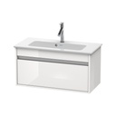 Duravit KT6423 Ketho Wall Mounted Compact Vanity Unit White High Gloss