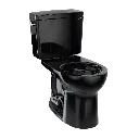 TOTO CST775CEF#51 Drake Two Piece Universal Height Toilet Ebony